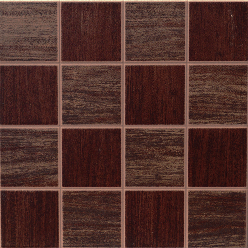 Floor Tile (FT 12X12 Square Wood Dark Brown PM) (AAAB-13593)