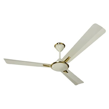 56" Ceiling Fan DT white color with golden border & Show cap