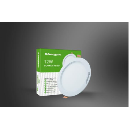 LED SLIM DOWN LIGHT-12W RECESSED ROUND