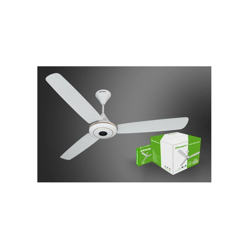 ENERGYPAC CEILING FAN Delux 56" Crescent White