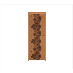 Eco Door 7'X2.5' Gerbera L/H