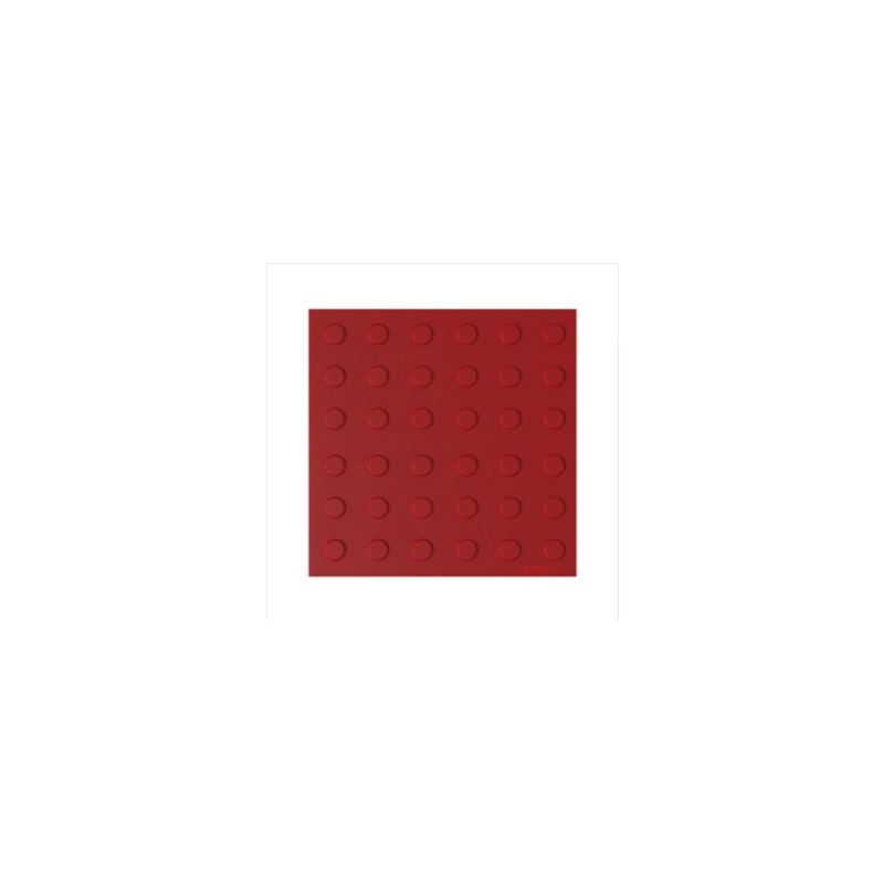 Pavement Tiles 36 Button-Red