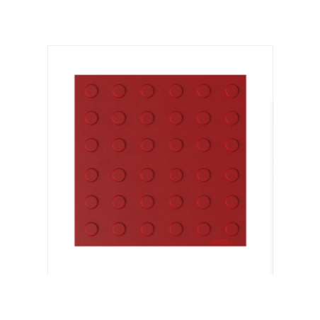 Pavement Tiles 36 Button-Red