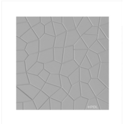 Pavement Tiles Broken Glass-Gray