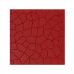 Pavement Tiles Broken Glass-Red