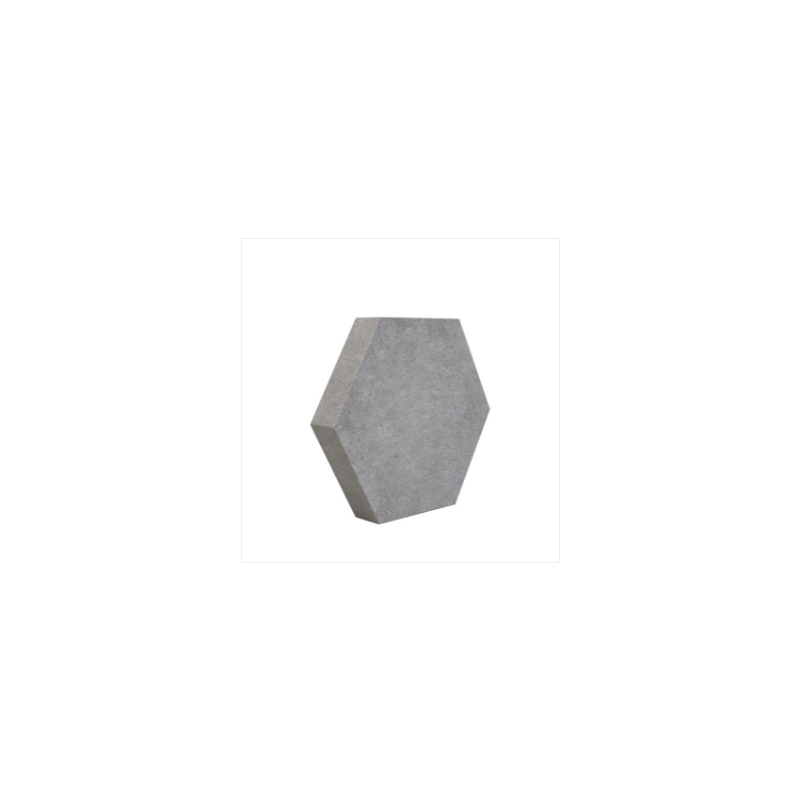 Hexagonal Block Gray