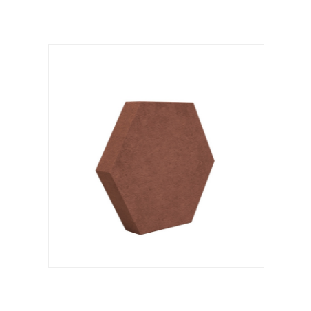 Hexagonal Block Red