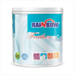 Rainbow Feather Silk Emulsion Apple White .91 Liter