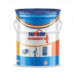 Rainbow Hammer Paint- .91 Ltr Silver