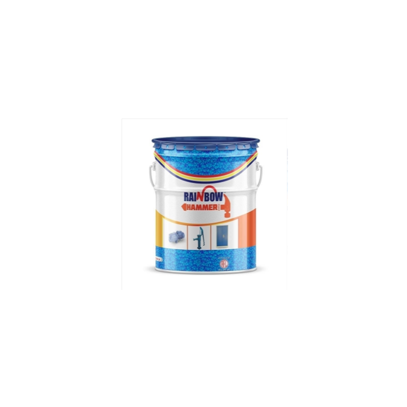 Rainbow Hammer Paint- .91 Ltr Silver