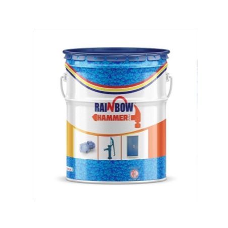 Rainbow Hammer Paint- .91 Ltr Silver