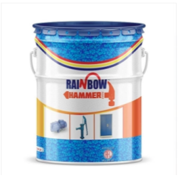 Rainbow Hammer Paint- 18.2 Ltr Silver