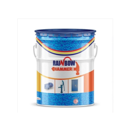 Rainbow Hammer Paint- 18.2 Ltr Silver