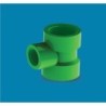 UPVC Thread Tee 1" x 3/4" Green AAAH Code 8906