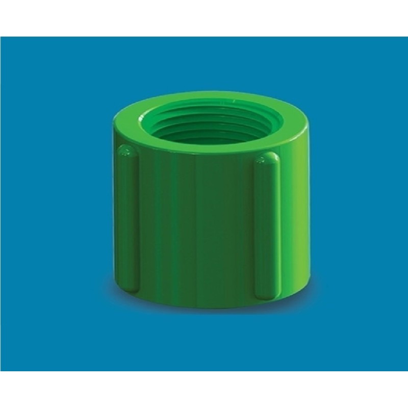 UPVC Thread Socket 1" Green AAAH Code 8895