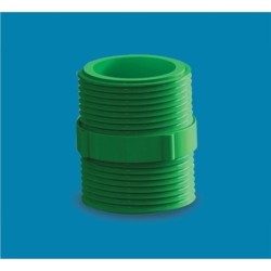 RFL UPVC Thead Nipple 1/2" Green