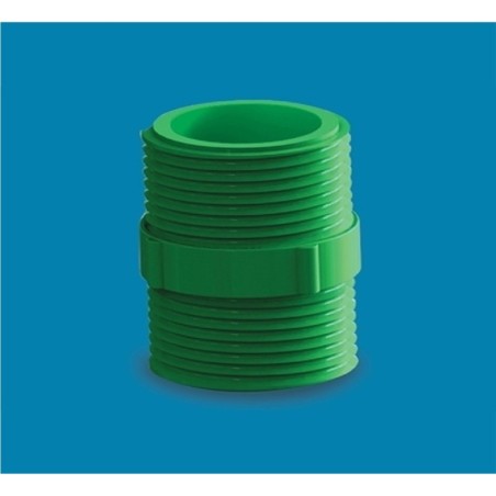 RFL UPVC Thead Nipple 1.25" Green