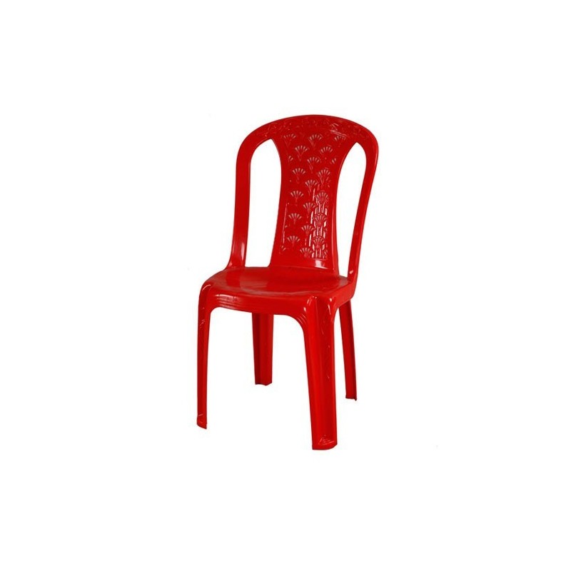 Decorate Chair (Tube Rose) - Red