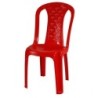 Decorate Chair (Tube Rose) - Red