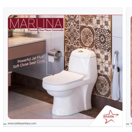 Stella Marlina Premium One Piece Commode (Code-2301)