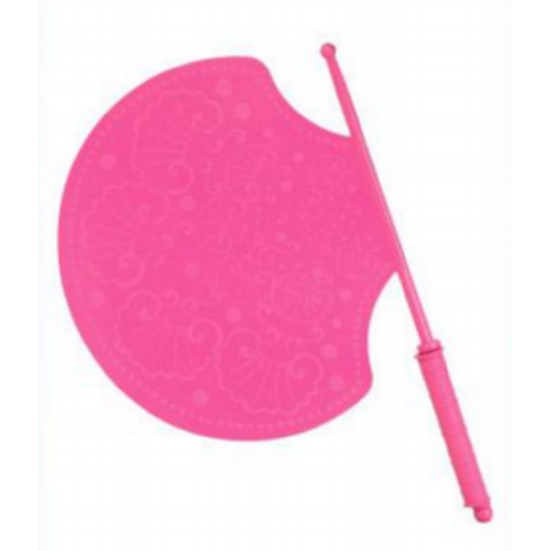 Design Hand Fan Pink-TEL