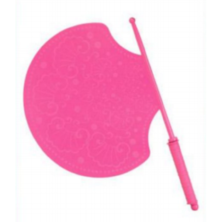 Design Hand Fan Pink-TEL