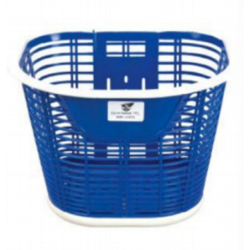 Cycle Basket Blue+White -TEL