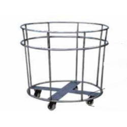 800 Ltr SS Round Trolley Costing