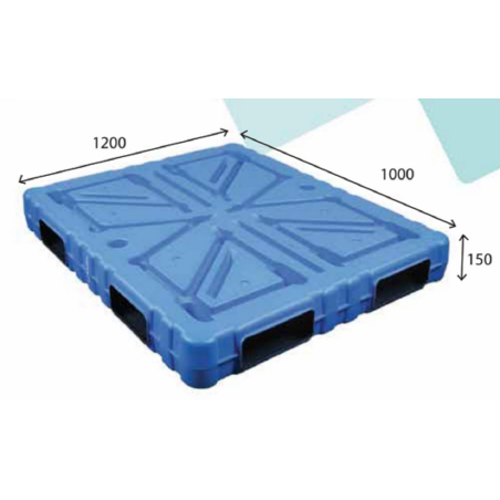 Blow Heavy Duty Pallet Double Surface 1200x1000x15