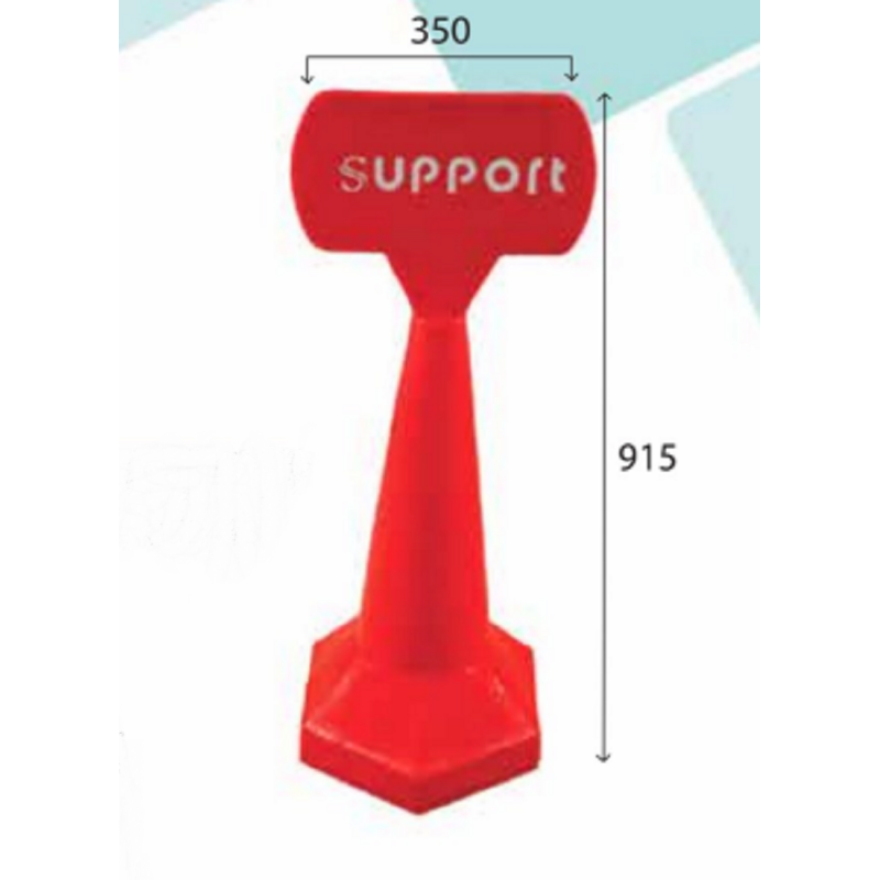 Road Cone-02 (Red)
