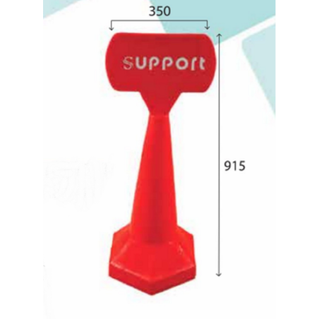 Road Cone-02 (Red)