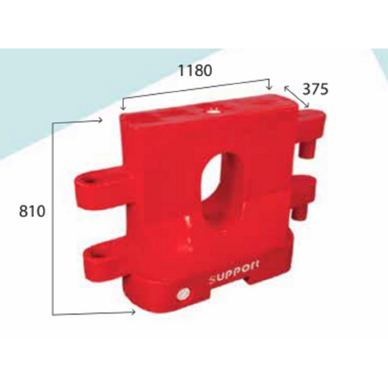 Road Barrier-01 (SM Blue)