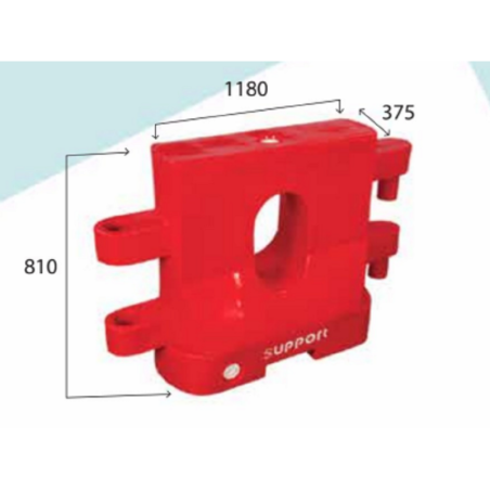 Road Barrier-01 (SM Blue)