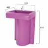 Wash Basin With Plastic Fittings