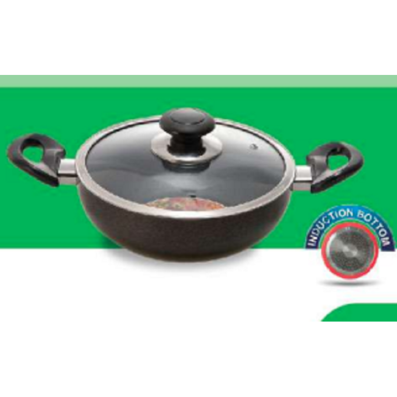 TPR NS Glamour Karai with Lid IB (Ash) - 24 cm