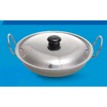 PB SS Fancy Karai With Lid- 3