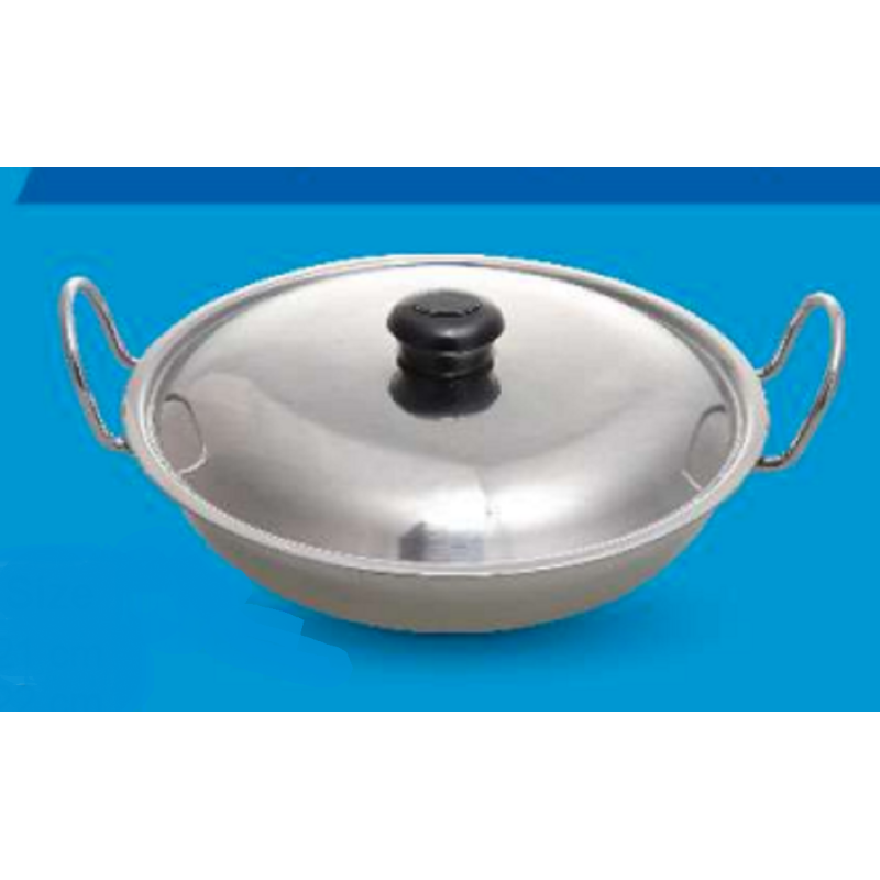 PB SS Fancy Karai With Lid- 4