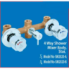4 Way Shower Mixer Body