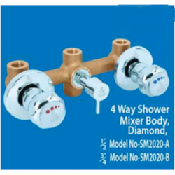 4 Way Shower Mixer Body