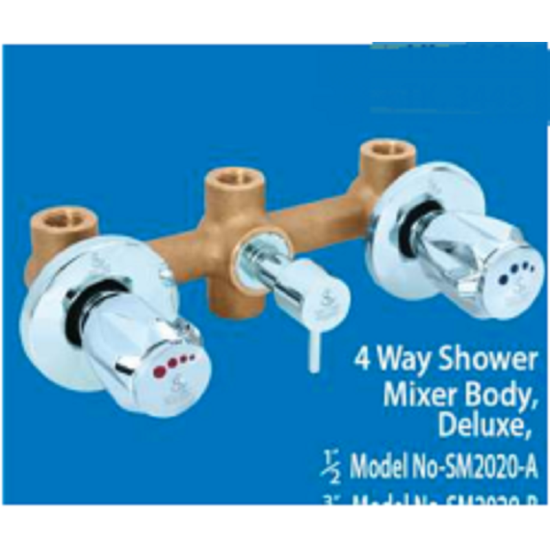 4 Way Shower Mixer Body