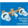 4 Way Shower Mixer Body