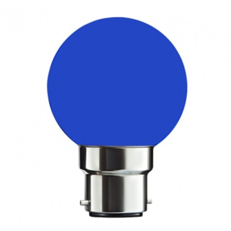 Round Dim Light Blue