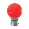 Round Dim Light Red