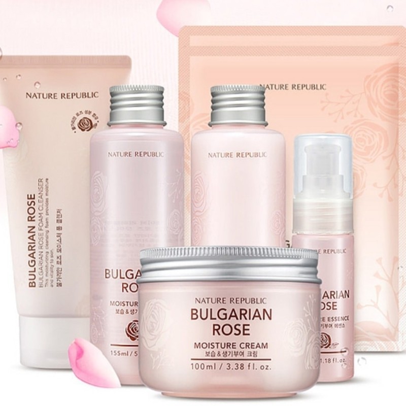 Bulgarian Rose Skin Care Set