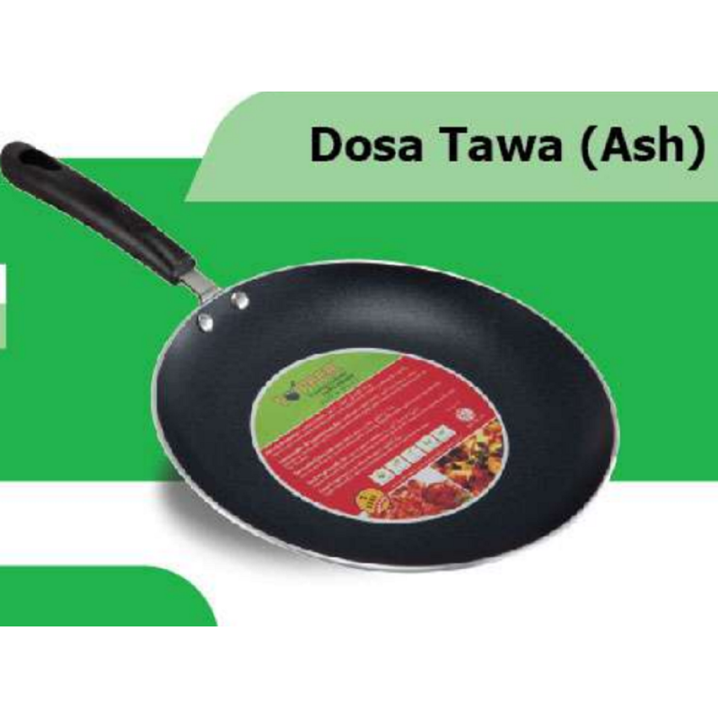 TPR NS Regular Dosa Tawa (Black) - 26 cm