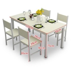 Dining Table White (1Table...