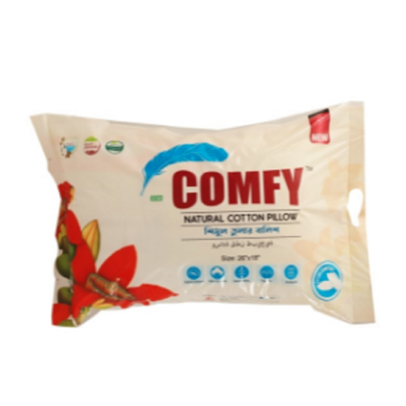 Natural Cotton Pillow 28"x18"