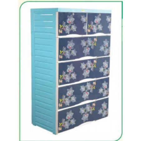 Supreme  Wardrobe (Double-5D)-Elegant  Black-TEL