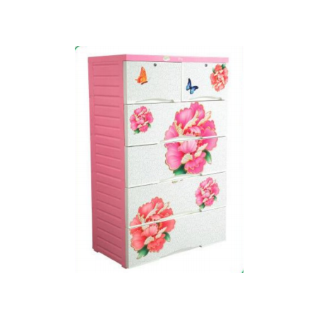 Supreme Wardrobe (Double-5D) - Dhalia Pink-TEL