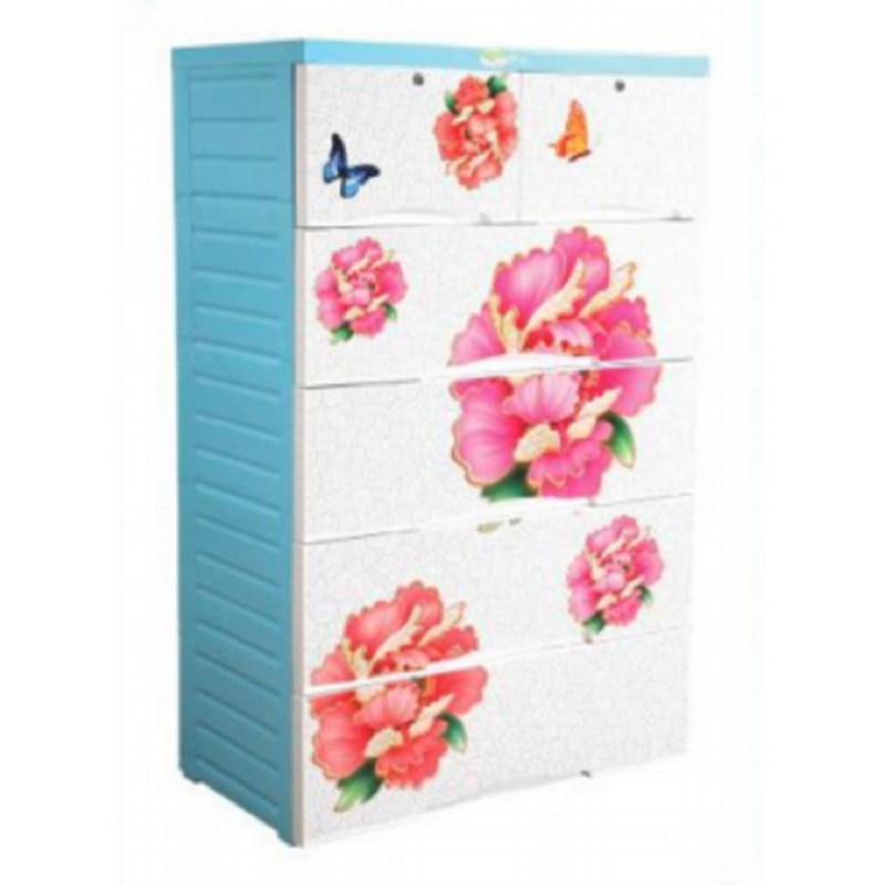 Supreme Wardrobe (Double-5D) - Dhalia Aqua-TEL